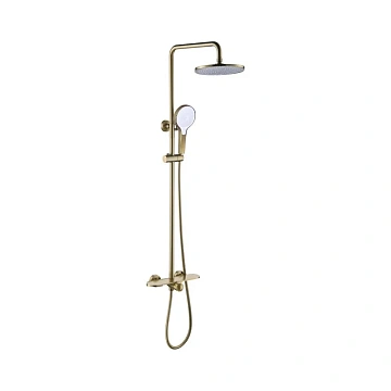 Душевая система Bronze de Luxe ICON 80112CG золото матовое
