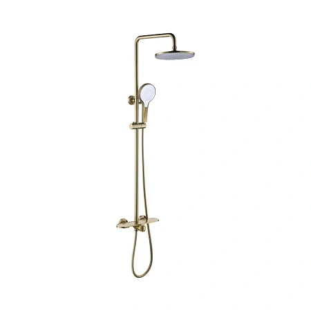 Душевая система Bronze de Luxe ICON 80112CG золото матовое