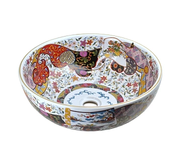 Раковина Bronze de Luxe Festival 2231 разноцветная