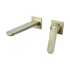 Смеситель для раковины Bronze de Luxe ICON 7006CG встраиваемый, золото матовое Смеситель для раковины Bronze de Luxe ICON 7006CG встраиваемый, золото матовое