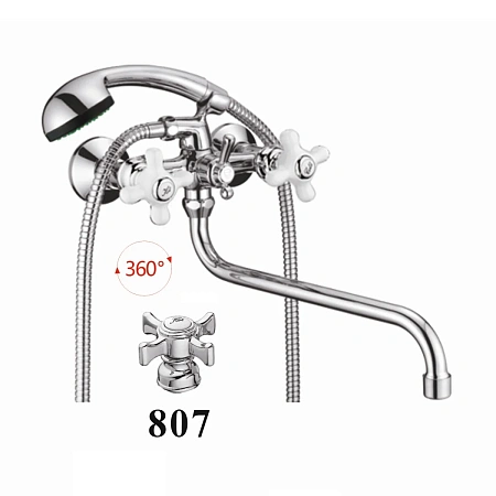 Смеситель для ванны D-Lin D145807 хром Смеситель для ванны D-Lin D145807 хром