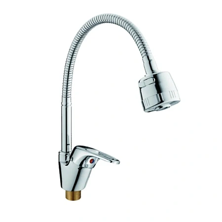 Смеситель для кухни D-Lin D150359-T с гибким изливом, хром Смеситель для кухни D-Lin D150359-T с гибким изливом, хром