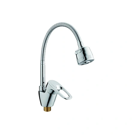 Смеситель для кухни D-Lin D150404-T с гибким изливом, хром Смеситель для кухни D-Lin D150404-T с гибким изливом, хром