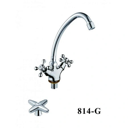 Смеситель для кухни D-Lin D153814-G хром Смеситель для кухни D-Lin D153814-G хром