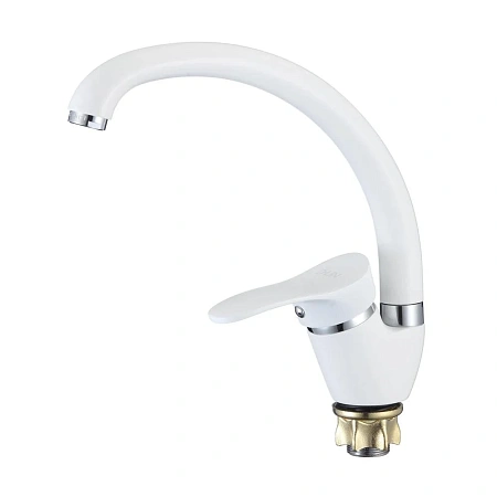 Смеситель для кухни D-Lin D150405-C белый Смеситель для кухни D-Lin D150405-C белый