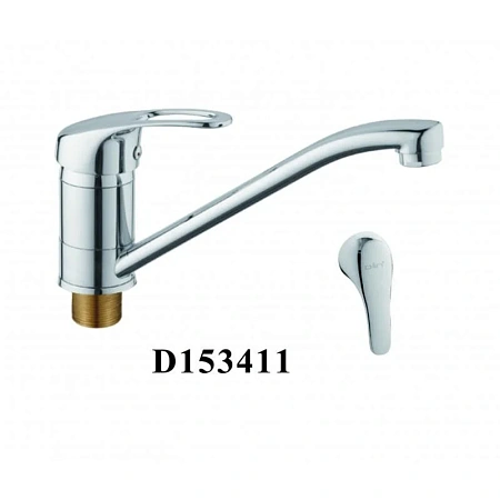 Смеситель для кухни D-Lin D153411 хром