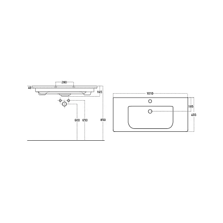 Раковина Dreja Soft 13100-KL Раковина Dreja Soft 13100-KL