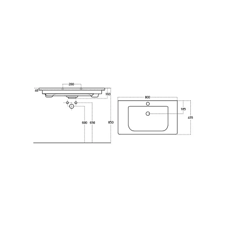 Раковина Dreja Soft 13080-KL Раковина Dreja Soft 13080-KL