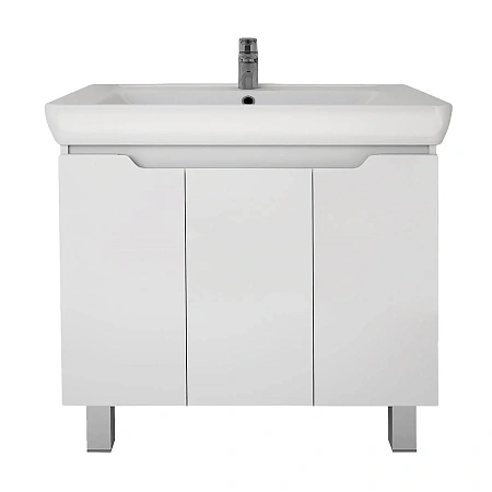 Тумба с раковиной Dreja Q Plus (D) 80 см 99-1006-com белый подвесная Тумба с раковиной Dreja Q Plus (D) 80 см 99-1006-com белый подвесная