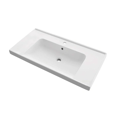Тумба с раковиной Dreja Grace 90 см 99-0903-com белый подвесная Тумба с раковиной Dreja Grace 90 см 99-0903-com белый подвесная