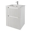 Тумба с раковиной Dreja Euphoria 60 см 99.2015-com белый подвесная Тумба с раковиной Dreja Euphoria 60 см 99.2015-com белый подвесная