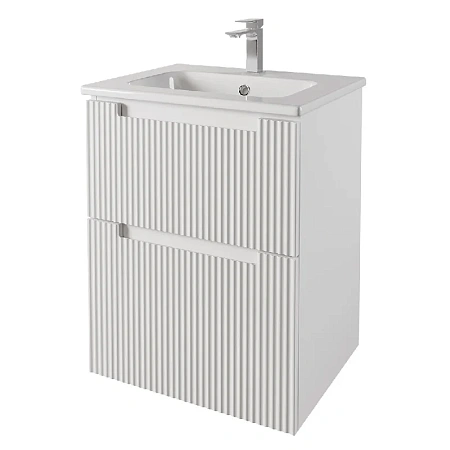 Тумба с раковиной Dreja Euphoria 60 см 99.2015-com белый подвесная Тумба с раковиной Dreja Euphoria 60 см 99.2015-com белый подвесная