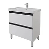 Тумба с раковиной Dreja Luxury Plus 80 см 99.2031-com белый подвесная/напольная Тумба с раковиной Dreja Luxury Plus 80 см 99.2031-com белый подвесная/напольная