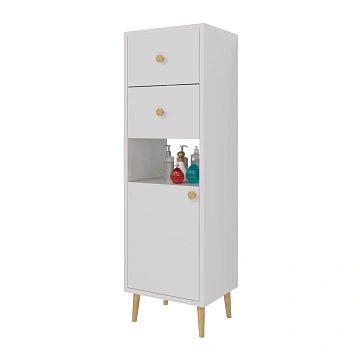 Шкаф Dreja Luno 35 см белый 99.2005