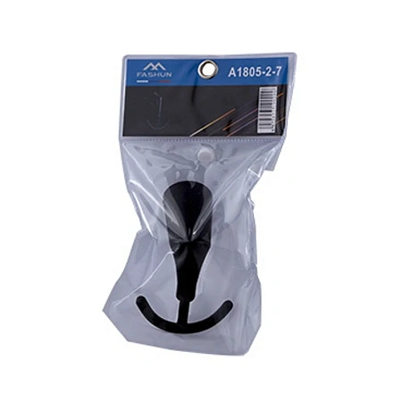 Крючок FASHUN A1805-2-7 черный Крючок FASHUN A1805-2-7 черный