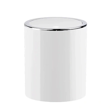 Ведро для мусора FIXSEN ROUND WHITE FX-451-6 белый