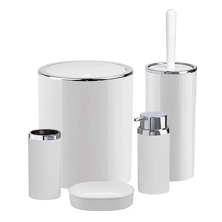 Ведро для мусора FIXSEN ROUND WHITE FX-451-6 белый Ведро для мусора FIXSEN ROUND WHITE FX-451-6 белый