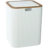Ведро для мусора FIXSEN WHITE WOOD FX-402-6 белый/коричневый Ведро для мусора FIXSEN WHITE WOOD FX-402-6 белый/коричневый