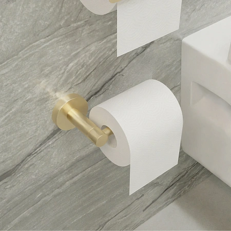 Держатель туалетной бумаги FIXSEN COMFORT GOLD FX-87010A золото матовое Держатель туалетной бумаги FIXSEN COMFORT GOLD FX-87010A золото матовое