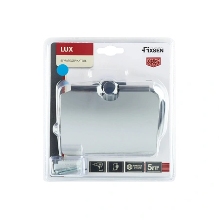 Держатель туалетной бумаги FIXSEN LUX CHROME FX-15010 хром Держатель туалетной бумаги FIXSEN LUX CHROME FX-15010 хром