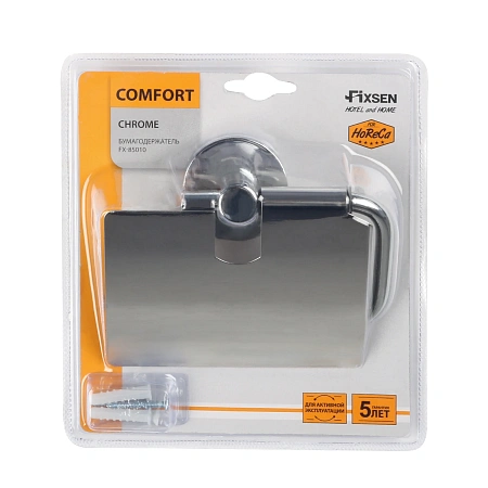 Держатель туалетной бумаги FIXSEN COMFORT CHROME FX-85010 хром Держатель туалетной бумаги FIXSEN COMFORT CHROME FX-85010 хром