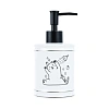 Дозатор жидкого мыла Fixsen Teddy FX-600-1 белый/черный