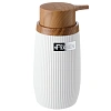 Дозатор жидкого мыла FIXSEN WHITE BOOM FX-412-1 белый/коричневый Дозатор жидкого мыла FIXSEN WHITE BOOM FX-412-1 белый/коричневый