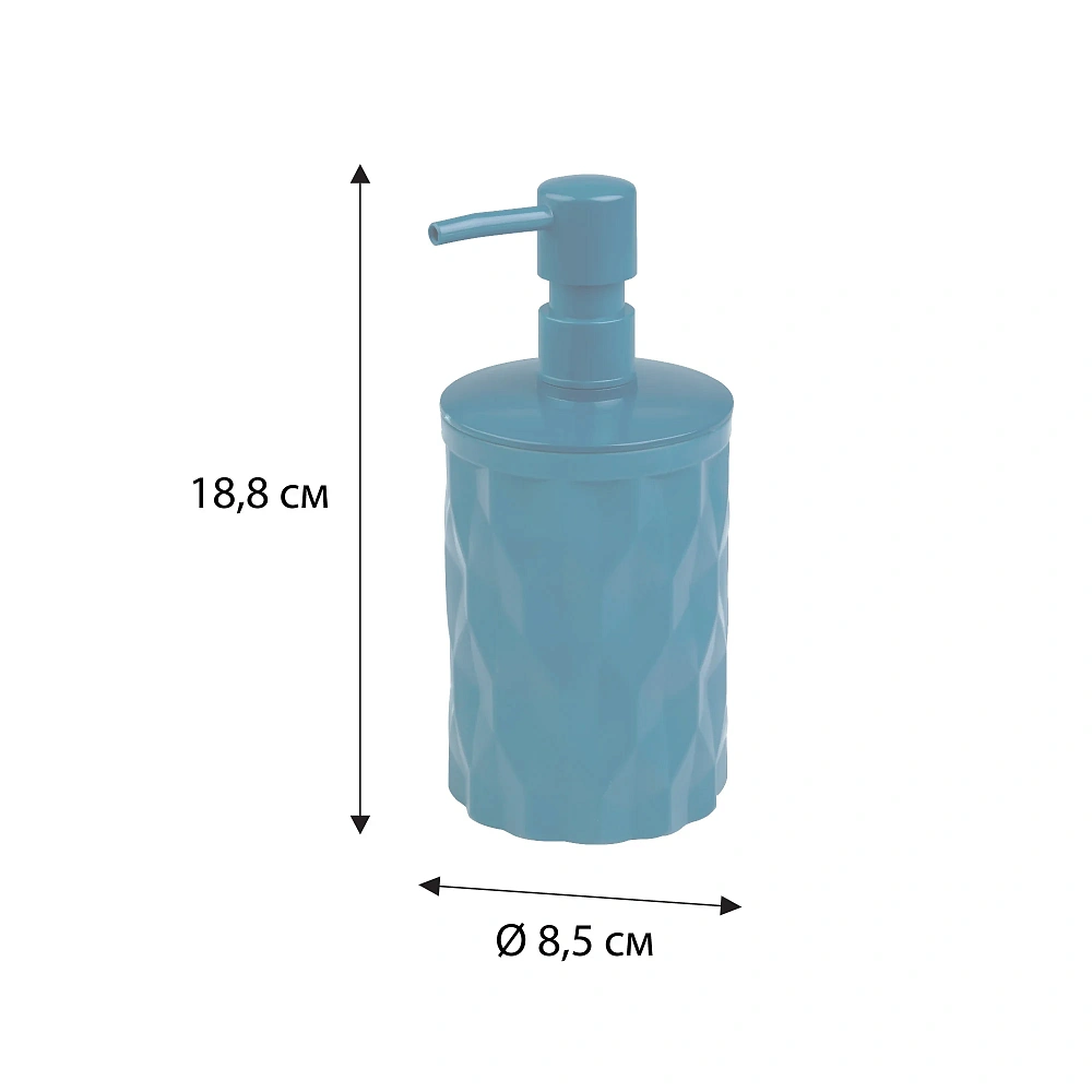 Дозатор жидкого мыла FIXSEN DIAMOND BLUE FX-465-1 темно-синий — Изображение 2