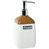 Дозатор жидкого мыла FIXSEN WHITE WOOD FX-402-1 белый/коричневый Дозатор жидкого мыла FIXSEN WHITE WOOD FX-402-1 белый/коричневый