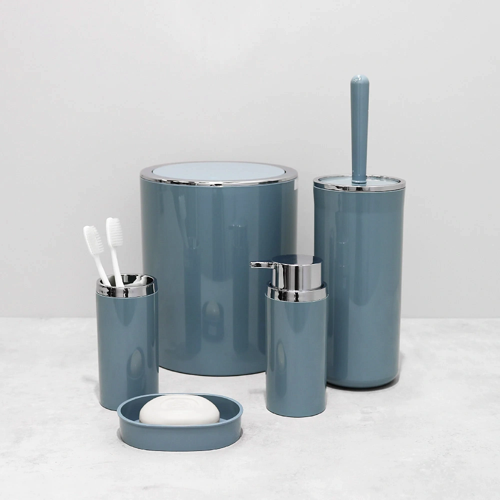 Ершик для унитаза FIXSEN ROUND BLUE FX-455-5 синий — Изображение 3