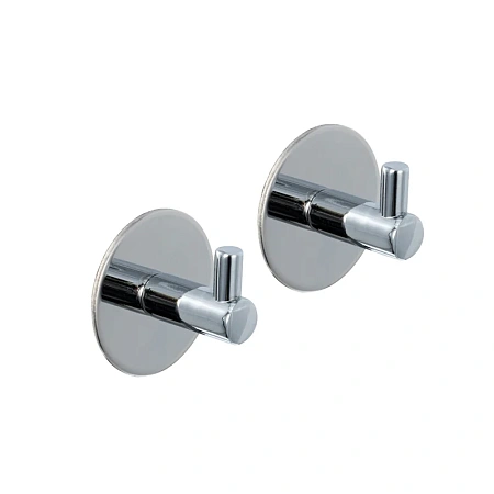 Крючок FIXSEN PRACTICA FX-558B 2шт. хром Крючок FIXSEN PRACTICA FX-558B 2шт. хром