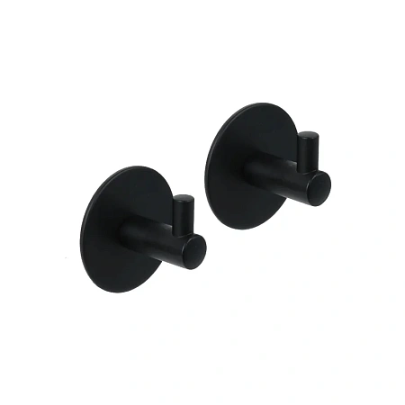 Крючок FIXSEN PRACTICA FX-558A 2шт. черный Крючок FIXSEN PRACTICA FX-558A 2шт. черный