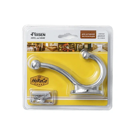 Крючок FIXSEN HOTEL FX-31005A хром Крючок FIXSEN HOTEL FX-31005A хром