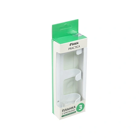 Крючок FIXSEN PRACTICA FX-805W-3 белый Крючок FIXSEN PRACTICA FX-805W-3 белый