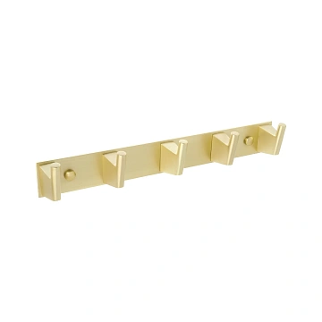 Крючок FIXSEN TREND GOLD FX-99005-5 золото матовое
