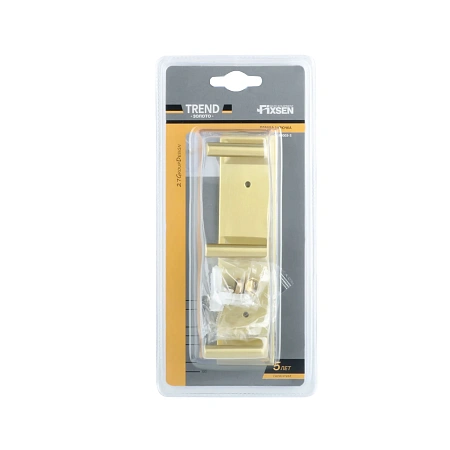 Крючок FIXSEN TREND GOLD FX-99005-3 золото матовое Крючок FIXSEN TREND GOLD FX-99005-3 золото матовое