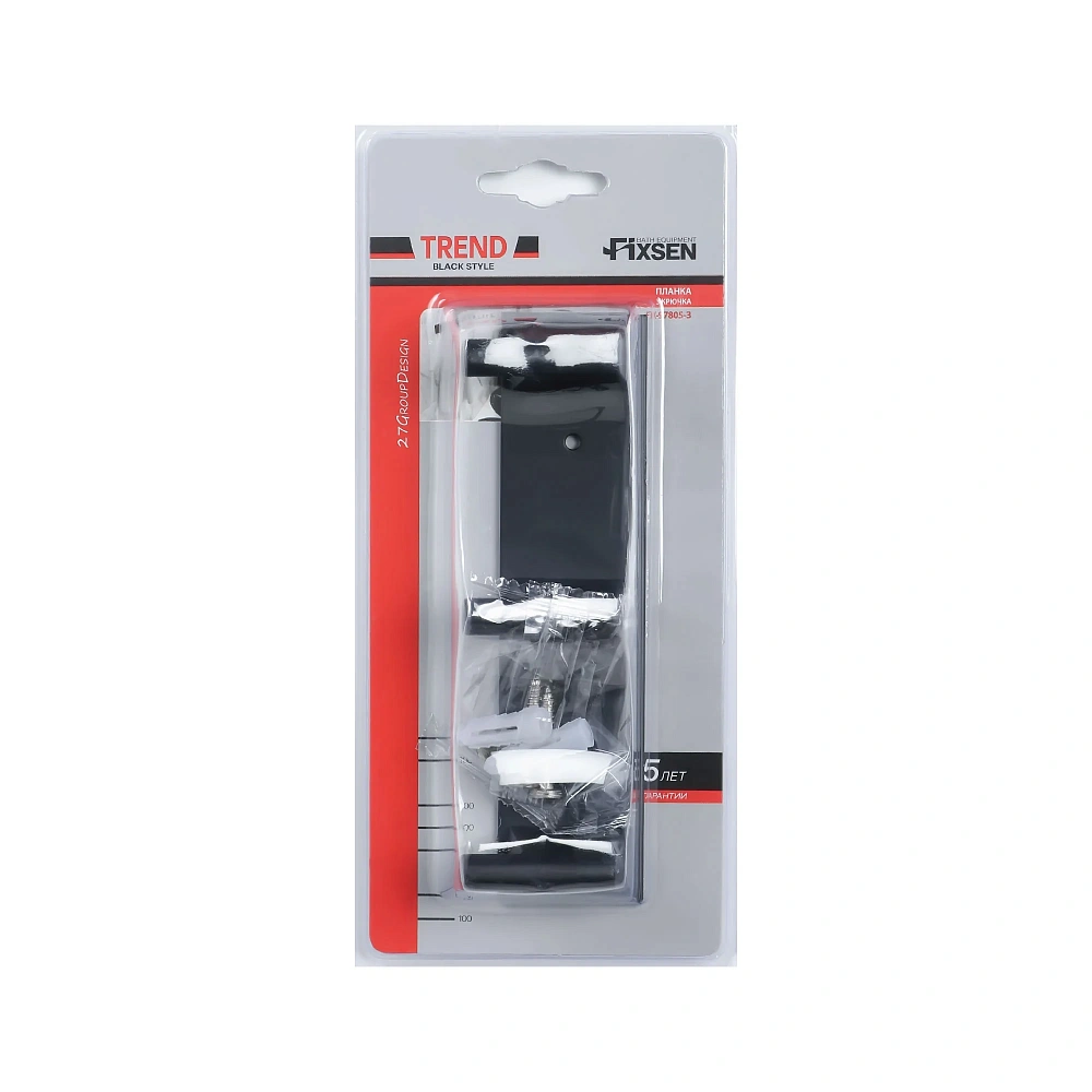 Крючок FIXSEN TREND FX-97805-3 черный — Изображение 3