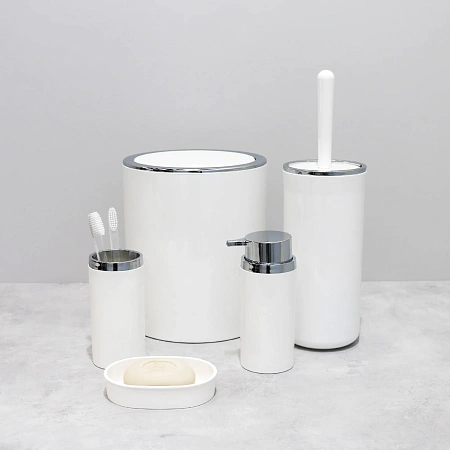 Мыльница FIXSEN ROUND WHITE FX-451-4 белый Мыльница FIXSEN ROUND WHITE FX-451-4 белый