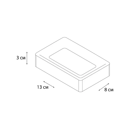Мыльница FIXSEN DONY FX-232-4 белый/голубой Мыльница FIXSEN DONY FX-232-4 белый/голубой