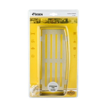 Полка FIXSEN HOTEL FX-31003P золотой сатин Полка FIXSEN HOTEL FX-31003P золотой сатин