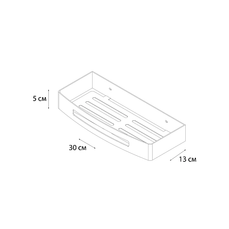 Полка FIXSEN HOTEL FX-31003N черный Полка FIXSEN HOTEL FX-31003N черный