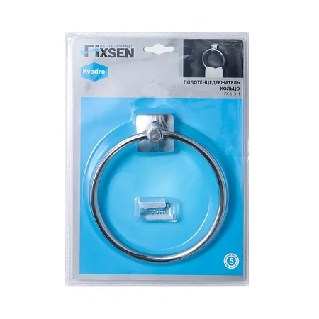 Полотенцедержатель FIXSEN KVADRO FX-61311 хром Полотенцедержатель FIXSEN KVADRO FX-61311 хром