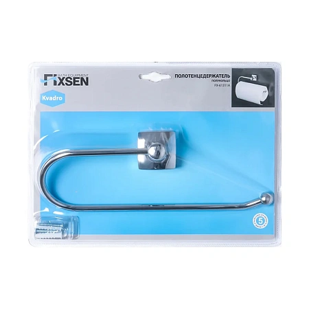 Полотенцедержатель FIXSEN KVADRO FX-61311A хром Полотенцедержатель FIXSEN KVADRO FX-61311A хром