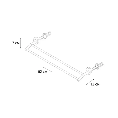 Полотенцедержатель Fixsen Europa FX-21802 Полотенцедержатель Fixsen Europa FX-21802