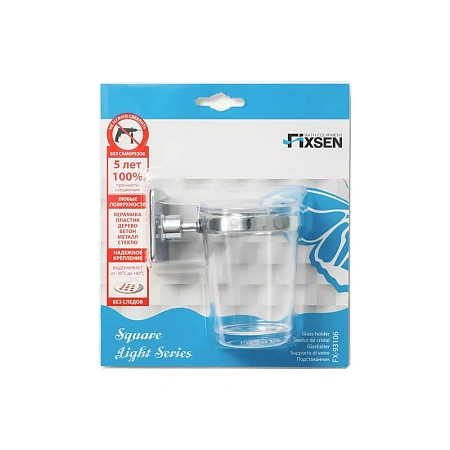 Стакан FIXSEN SQUARE FX-93106 хром Стакан FIXSEN SQUARE FX-93106 хром