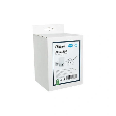 Стакан FIXSEN KVADRO FX-61306 хром Стакан FIXSEN KVADRO FX-61306 хром