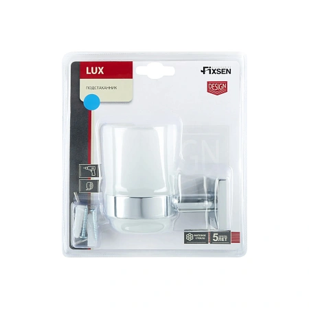 Стакан FIXSEN LUX CHROME FX-15006 хром Стакан FIXSEN LUX CHROME FX-15006 хром