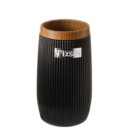 Стакан FIXSEN BLACK BOOM FX-411-3 черный/коричневый Стакан FIXSEN BLACK BOOM FX-411-3 черный/коричневый