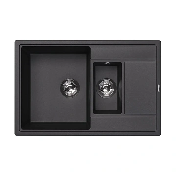Кухонная мойка Florentina ЛИПСИ 20.250.D0780.302 антрацит
