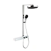 Душевая система Fmark FS45A-02 хром/черный Душевая система Fmark FS45A-02 хром/черный